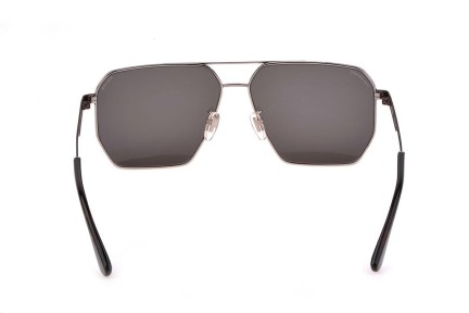 Okulary przeciwsłoneczne Police SPLL79 A75P Polarized Prostokątne Czarne