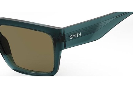 Okulary przeciwsłoneczne Smith LINEUP QM4/L7 Polarized Prostokątne Niebieskie