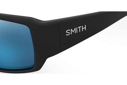 Okulary przeciwsłoneczne Smith GUIDECHOICES 003/QG Polarized Prostokątne Czarne