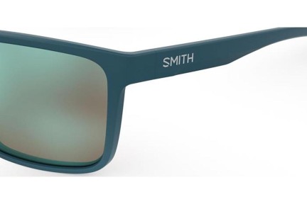 Okulary przeciwsłoneczne Smith RIPTIDE/S FJM/QG Polarized Prostokątne Niebieskie