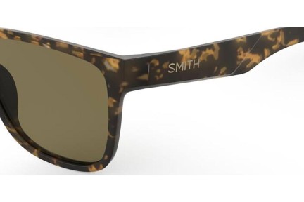 Okulary przeciwsłoneczne Smith LOWDOWNXL2 P65/L7 Polarized Kwadratowe Havana