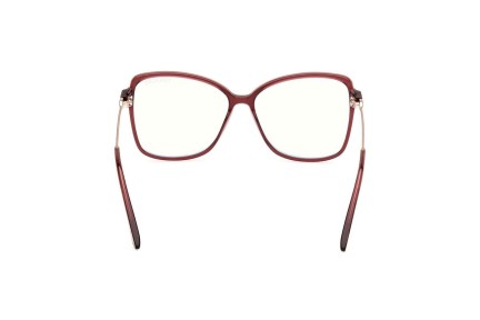 Okulary korekcyjne Tom Ford FT5953-B 069 Kocie oczy Czerwone