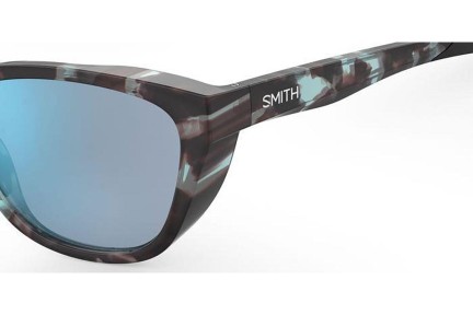 Okulary przeciwsłoneczne Smith SHOAL JBW/QG Polarized Okrągłe Havana