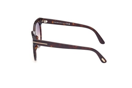 Okulary przeciwsłoneczne Tom Ford FT1109 52B Okrągłe Havana