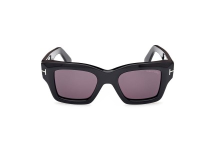 Okulary przeciwsłoneczne Tom Ford FT1154 01A Kwadratowe Czarne