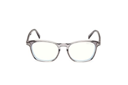 Okulary korekcyjne Tom Ford FT5960-B 020 Prostokątne Szare