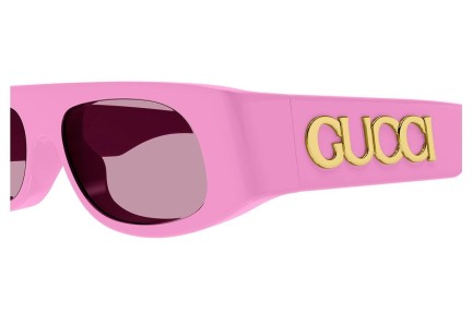 Okulary przeciwsłoneczne Gucci GG1771S 008 Prostokątne Różowe