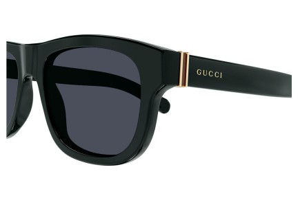 Okulary przeciwsłoneczne Gucci GG1509S 004 Prostokątne Zielone