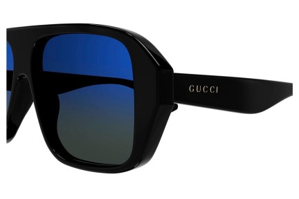 Okulary przeciwsłoneczne Gucci GG1615S 001 Prostokątne Czarne