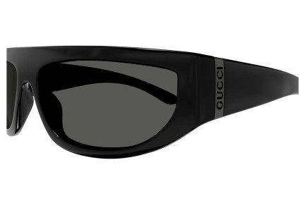 Okulary przeciwsłoneczne Gucci GG1574S 001 Prostokątne Czarne