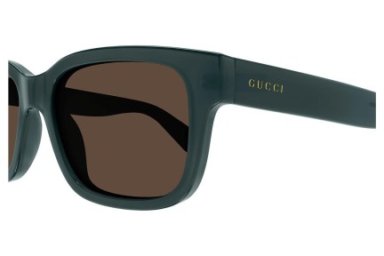 Okulary przeciwsłoneczne Gucci GG1583S 003 Kwadratowe Zielone