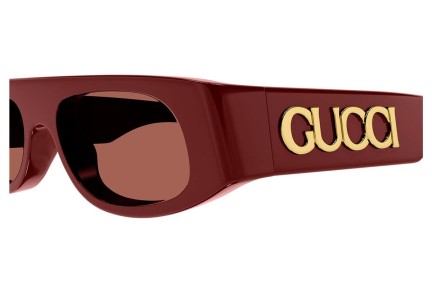 Okulary przeciwsłoneczne Gucci GG1771S 003 Prostokątne Czerwone