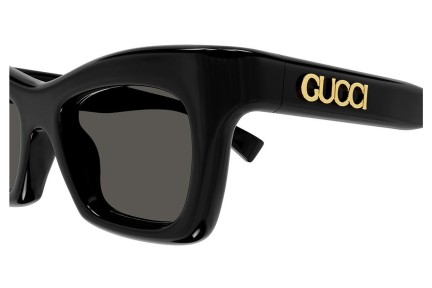 Okulary przeciwsłoneczne Gucci GG1773S 001 Kocie oczy Czarne