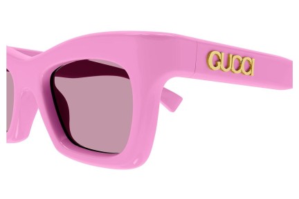 Okulary przeciwsłoneczne Gucci GG1773S 010 Kocie oczy Różowe