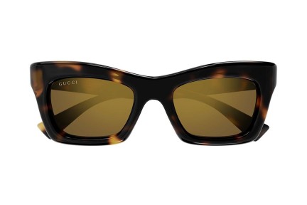 Okulary przeciwsłoneczne Gucci GG1773S 015 Kocie oczy Havana