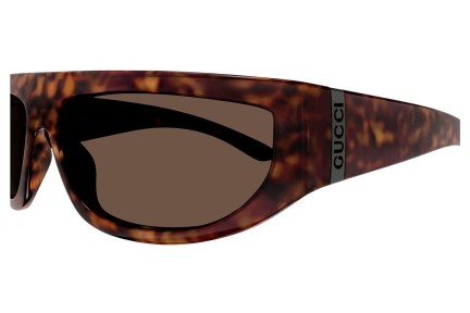 Okulary przeciwsłoneczne Gucci GG1574S 002 Prostokątne Havana