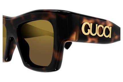 Okulary przeciwsłoneczne Gucci GG1772S 007 Prostokątne Havana