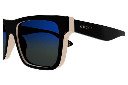 Okulary przeciwsłoneczne Gucci GG1618S 003 Prostokątne Czarne