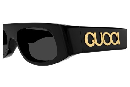 Okulary przeciwsłoneczne Gucci GG1771S 001 Prostokątne Czarne