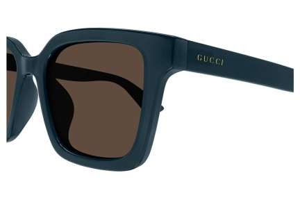 Okulary przeciwsłoneczne Gucci GG1582SK 003 Kwadratowe Niebieskie