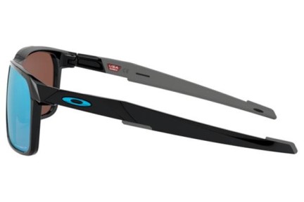 Okulary przeciwsłoneczne Oakley Portal X OO9460 946004 Polarized Prostokątne Czarne