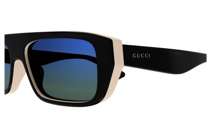 Okulary przeciwsłoneczne Gucci GG1617S 003 Kwadratowe Czarne