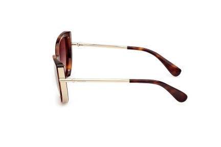 Okulary przeciwsłoneczne Max Mara MM0095 52F Kocie oczy Havana