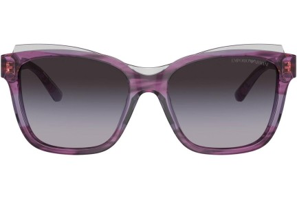 Okulary przeciwsłoneczne Emporio Armani EA4209 60568G Kwadratowe Fioletowe