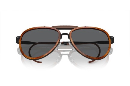 Okulary przeciwsłoneczne Ralph Lauren The Roadster RL7080Q 9304B1 Pilotki (Aviator) Brązowe