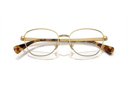 Okulary korekcyjne Ralph by Ralph Lauren RA6057 9004 Owalne Złote