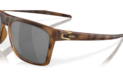 Okulary przeciwsłoneczne Oakley Leffingwell OO9100 910018 Polarized Kwadratowe Havana