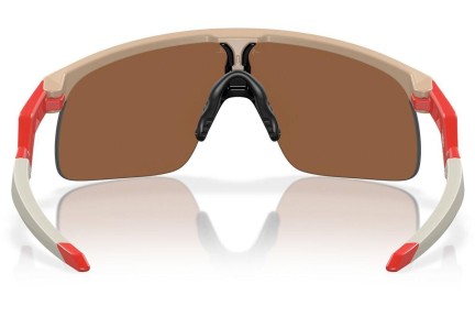 Okulary przeciwsłoneczne Oakley Resistor OJ9010 901017 Pojedyncze | Shield Beżowe