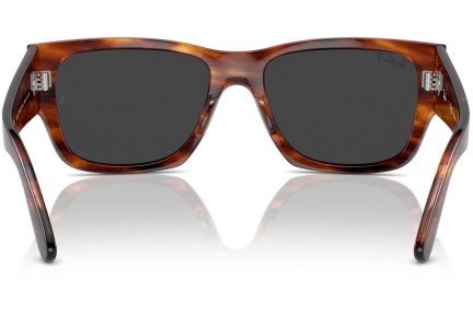 Okulary przeciwsłoneczne Ray-Ban Carlos RB0947S 954/48 Polarized Prostokątne Havana