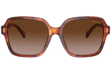 Okulary przeciwsłoneczne Ralph Lauren RA5304U 601113 Kwadratowe Havana