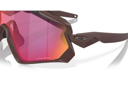 Okulary przeciwsłoneczne Oakley Wind Jacket 2.0 OO9418 941829 Pojedyncze | Shield Czerwone