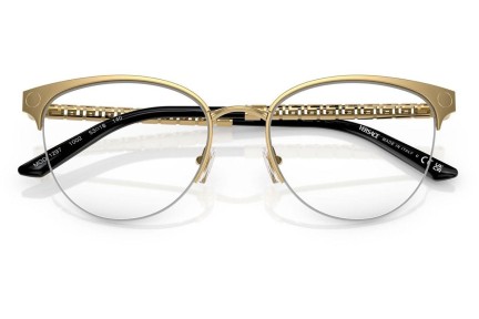 Okulary korekcyjne Versace VE1297 1002 Kocie oczy Złote