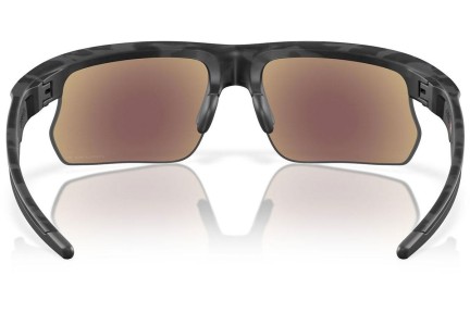 Okulary przeciwsłoneczne Oakley OO9400 940005 Polarized Prostokątne Szare