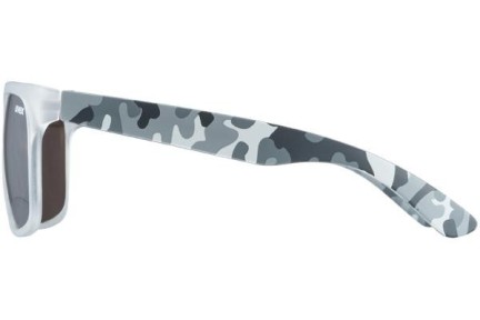 Okulary przeciwsłoneczne uvex sportstyle 511 White / Transparent Camo S3 Kwadratowe Białe