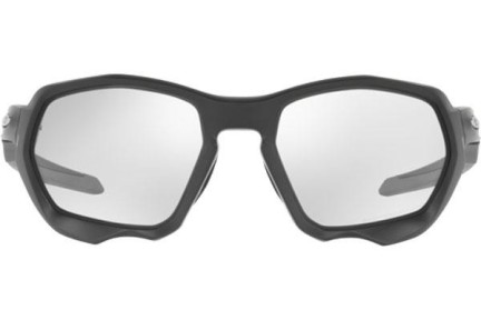 Okulary przeciwsłoneczne Oakley Plazma OO9019 901905 Prostokątne Szare