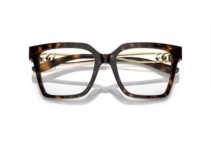 Okulary korekcyjne Dolce & Gabbana DG3376B 502 Kwadratowe Havana