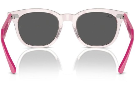 Okulary przeciwsłoneczne Ray-Ban Junior RJ9098S 716487 Kwadratowe Przezroczyste