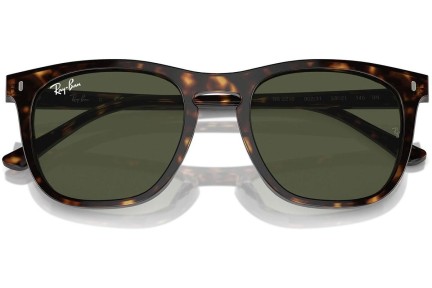 Okulary przeciwsłoneczne Ray-Ban RB2210 902/31 Kwadratowe Havana