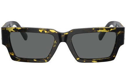 Okulary przeciwsłoneczne Versace VE4459 542887 Prostokątne Havana