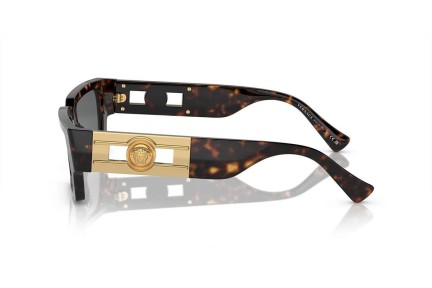 Okulary przeciwsłoneczne Versace VE4459 108/87 Prostokątne Havana