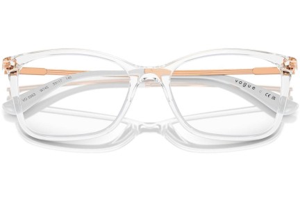 Okulary korekcyjne Vogue Eyewear VO5563 W745 Kwadratowe Przezroczyste