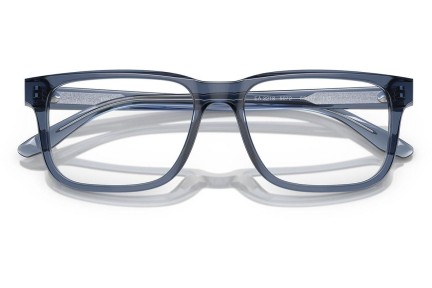 Okulary korekcyjne Emporio Armani EA3218 5072 Kwadratowe Niebieskie