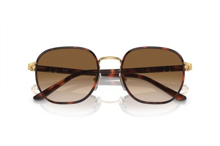 Okulary przeciwsłoneczne Persol PO1015SJ 112651 Okrągłe Havana