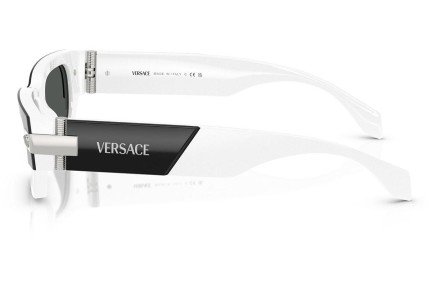 Okulary przeciwsłoneczne Versace VE4465 545987 Kwadratowe Czarne