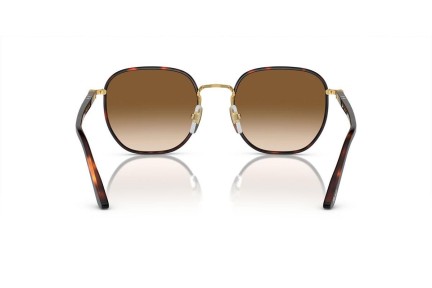 Okulary przeciwsłoneczne Persol PO1015SJ 112651 Okrągłe Havana