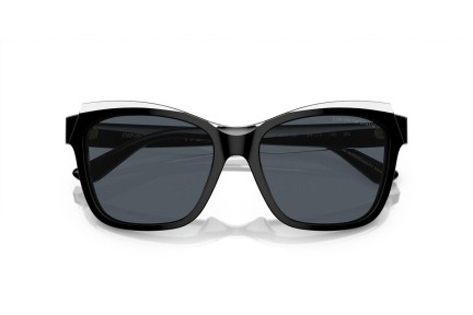 Okulary przeciwsłoneczne Emporio Armani EA4209 605187 Kwadratowe Czarne